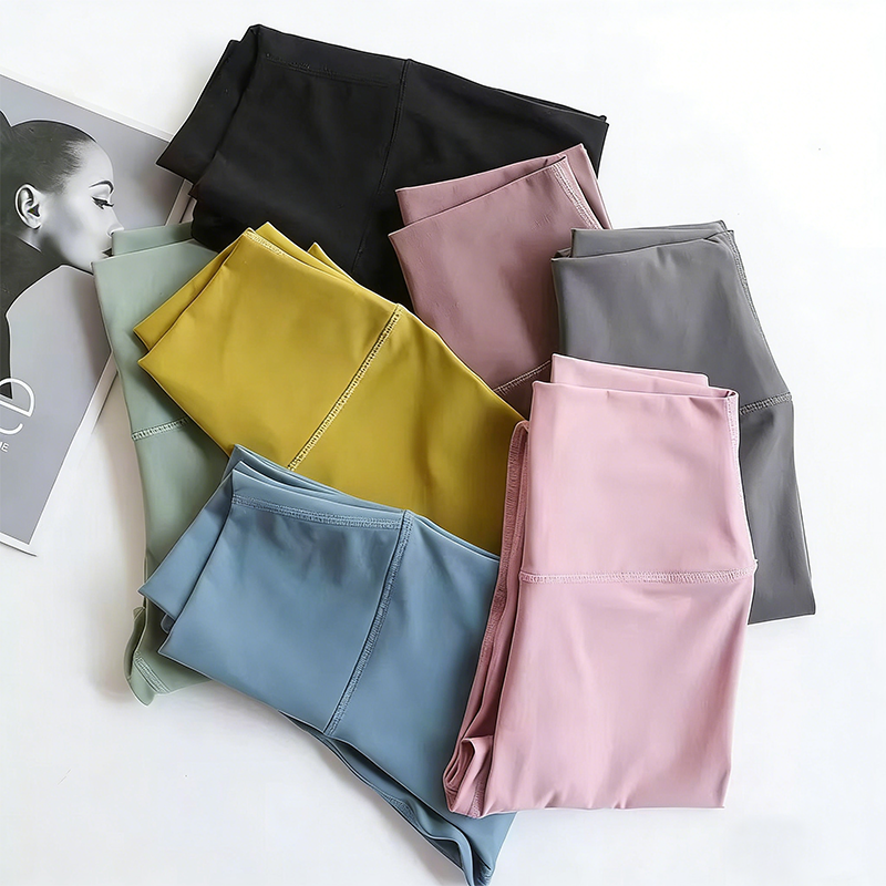 Womens Yoga Pants Align Leggings With Pockets High Waist Sports Fitness Suit Tight Butt Lifting Shorts Elastic Fitness Outdoor Sports Running Cycling Leggings