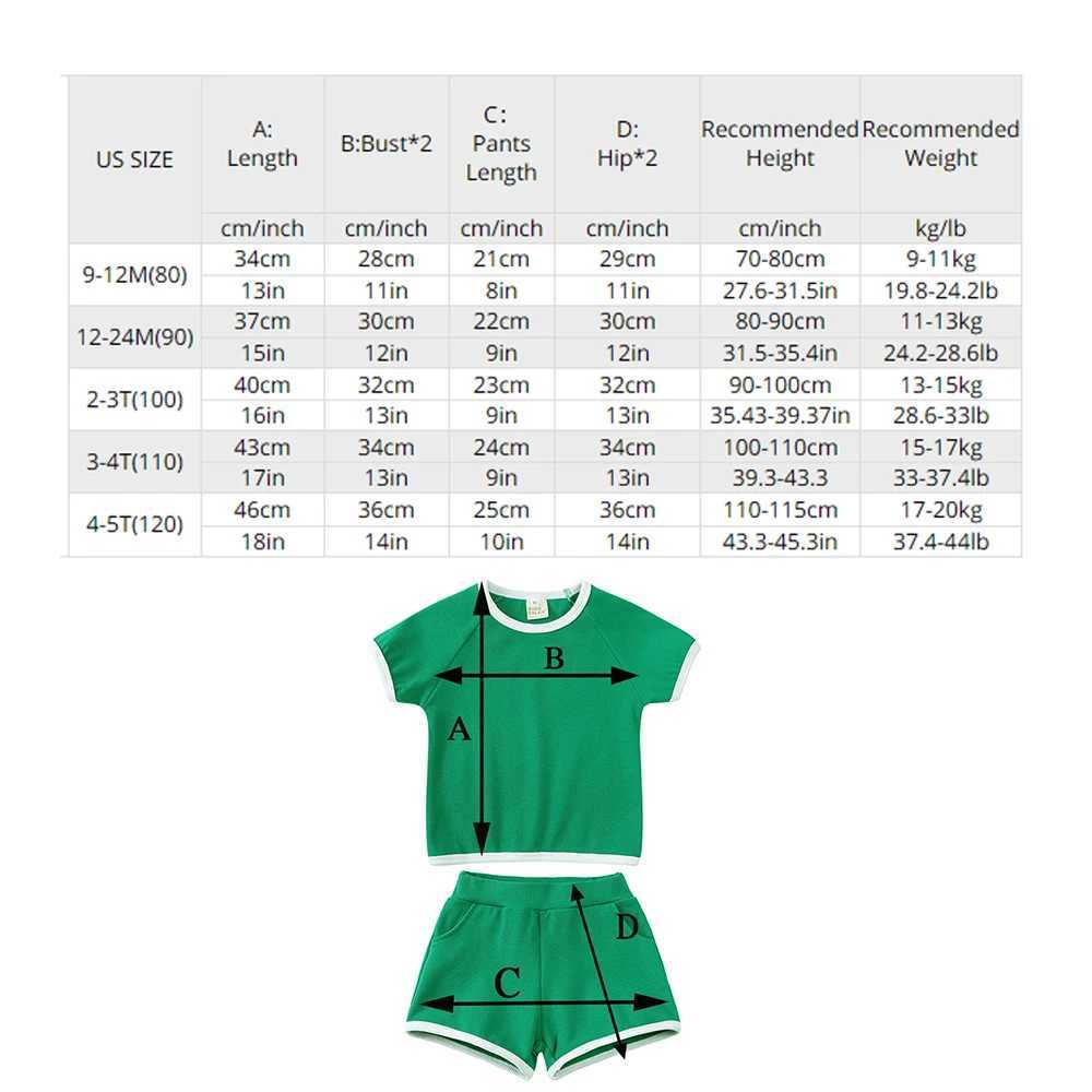 2026 Kids Summer Outfits Solid Cotton Short T-shirt Shorts Baby Casual Breathable Suit Cute Korean Boy Girls Lounge Pyjamas H260403