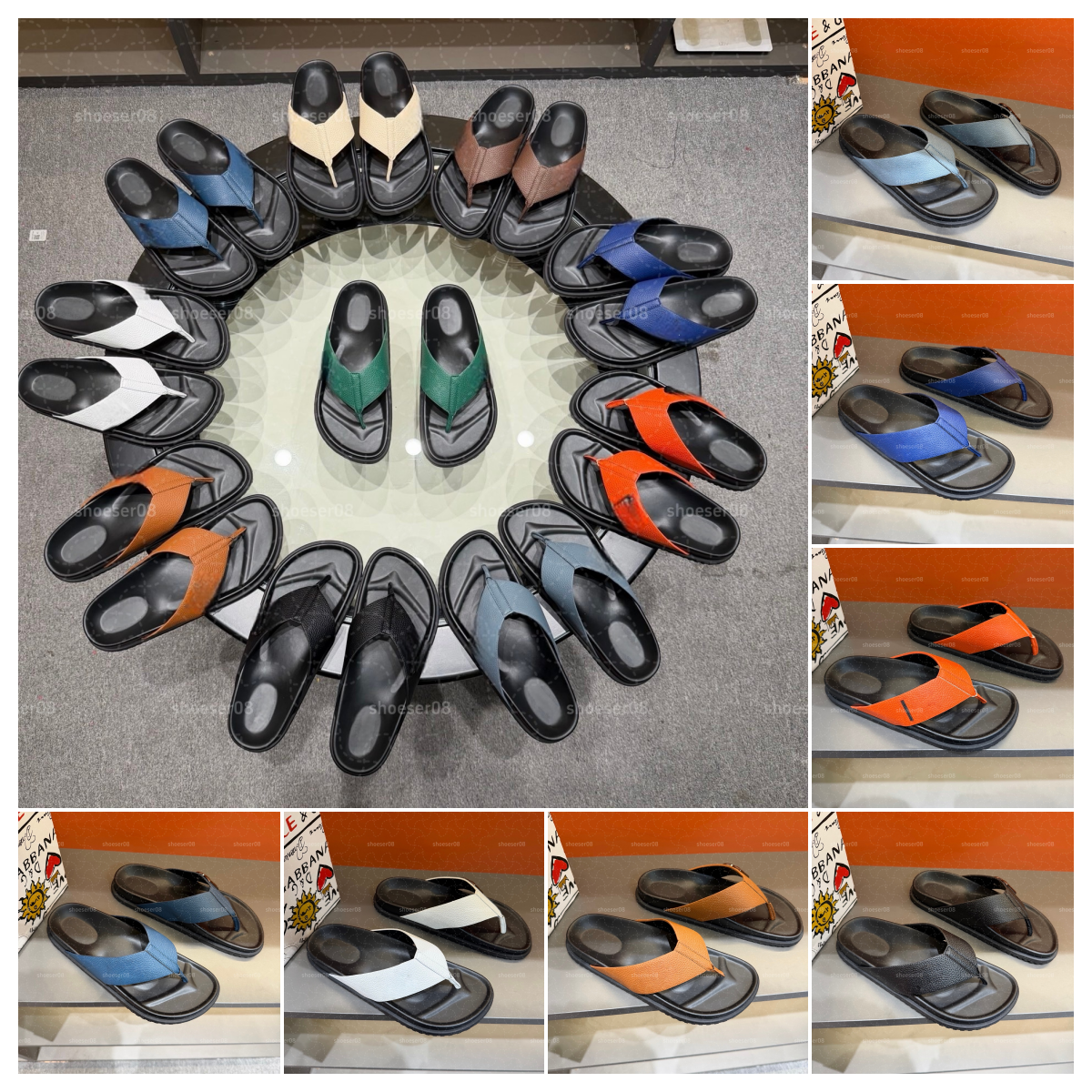 2026 Designer dolce Sandals Sunset Flat Shoes Comfortable Mule Front Padded Soft, Fashionable, High Quality Easy to Wear Style Slippers with box