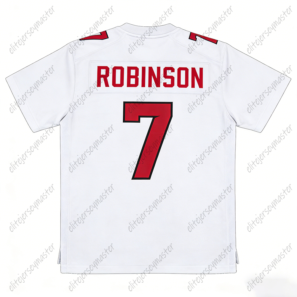 7 Bijan Robinson 2026 New 9 Michael Penix Jr. 18 Kirk Cousins 5 Drake London Personalized Customized Football Jerseys Custom Any Number Name For Men W