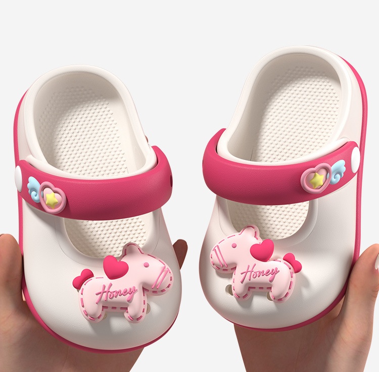 Children Sandals Summer Slides Infant New Born Baby Shoes EVA On Soot Boys Girls kids Desert Sand slippers Free shipping Size 18-35