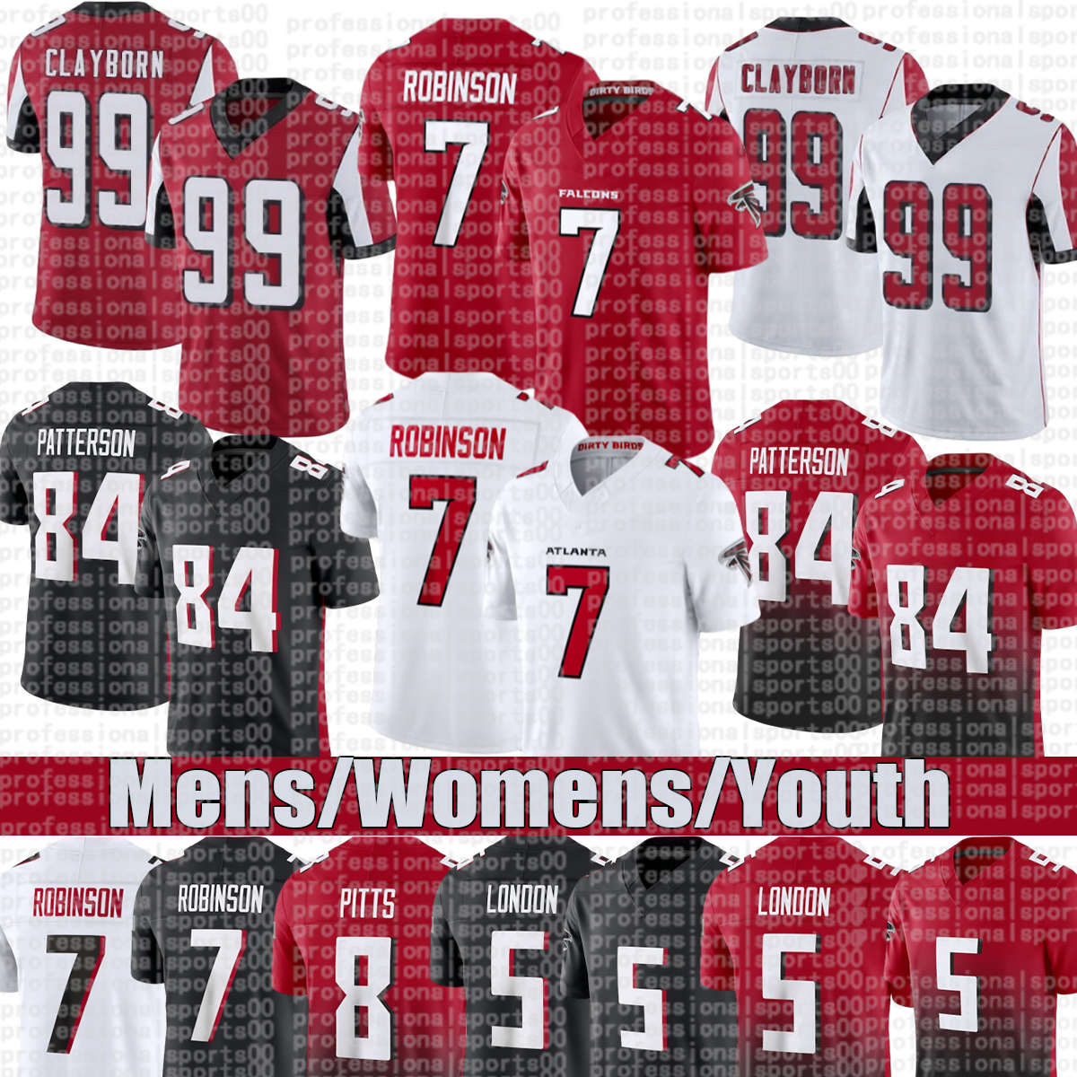 2026 Atlantacity Falcon jersey #7 Robinson #18 Cousins #5 London #8 Pitts atlantacity falconss jersey #9 Penix Jr #6 Koo #3 Bates III #95 Garrett #7 Vick #2 Ryan Football Jersey