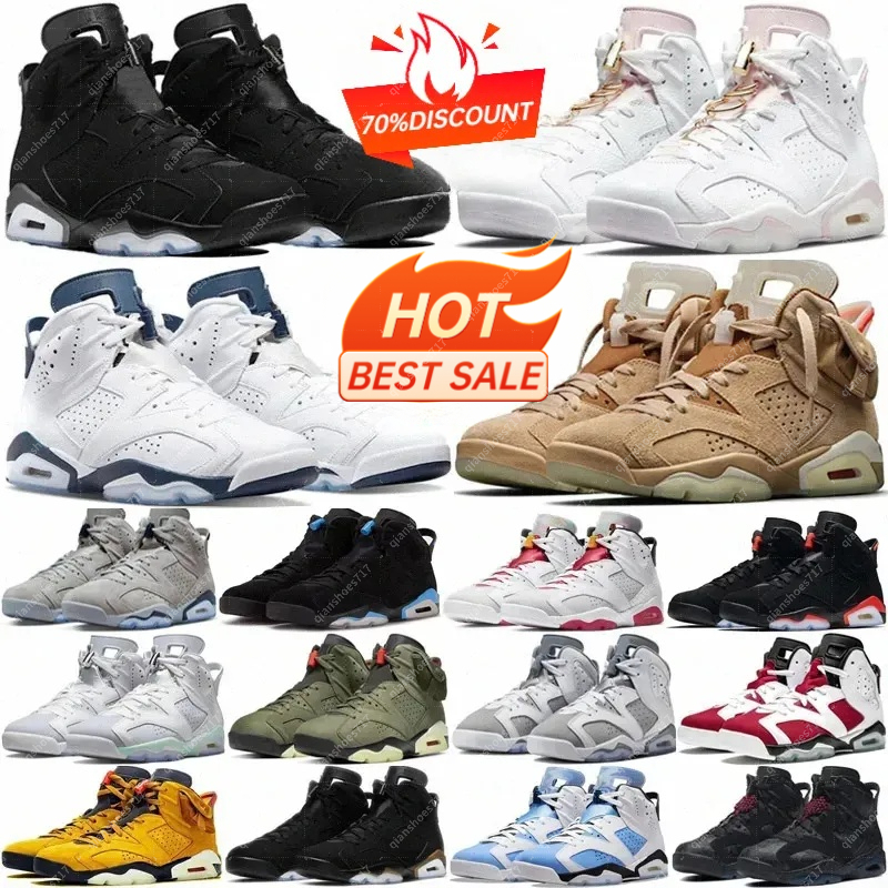 6 6s Designer Basketball Shoes J6 Mens Womens Sports shoe Aqua Toro Bravo Ochre Cool Grey Georgetown Metallic Silver UNC Oreo British Khaki Trainers Sneakers 36-47