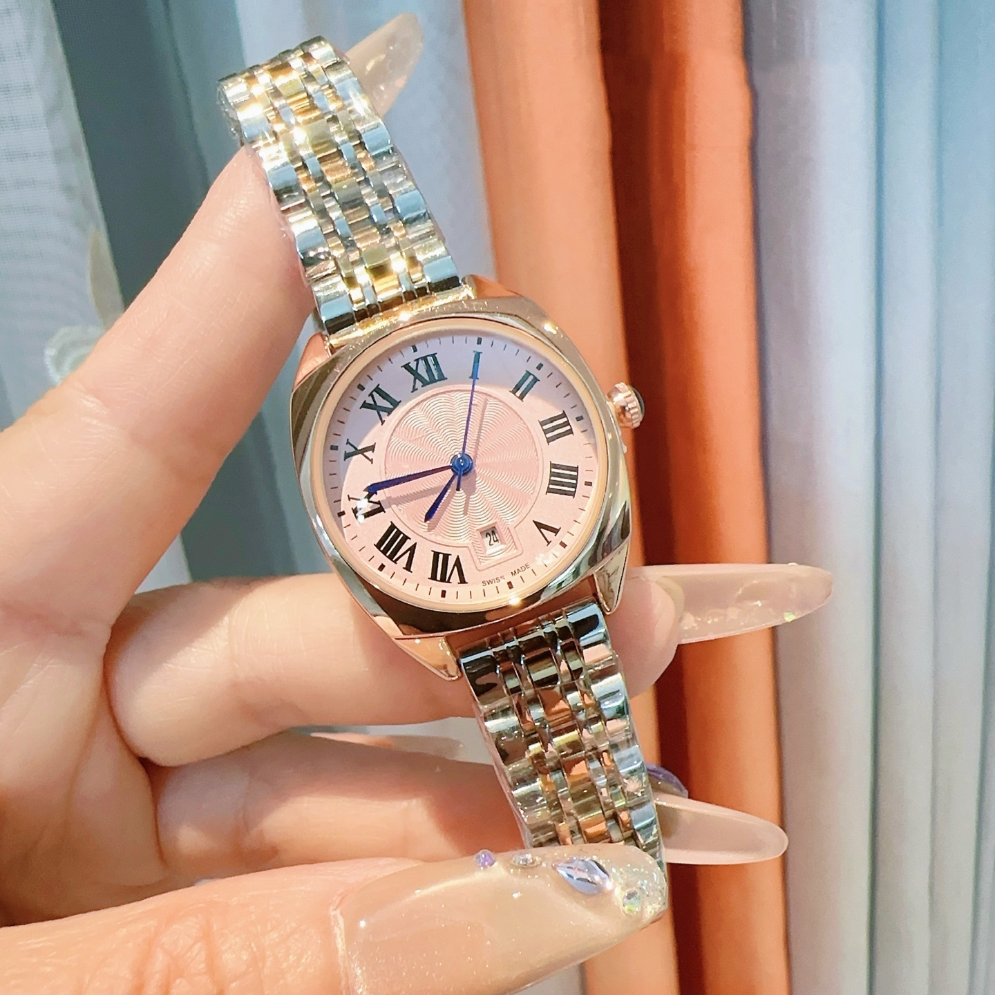 Luxury Womens Square CARTERity DRIVEity DE Watch Designer Watches Quartz Movement Stainless Steel Bracelet Sapphire Glass Waterproof women Wristwatches #5295