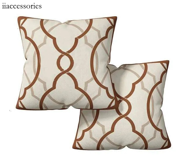 Pillow Case Case French Cream Style Sofa Living Room Natural Wood Color Cushion Modern Light Luxury Pillow Cover - view 9
