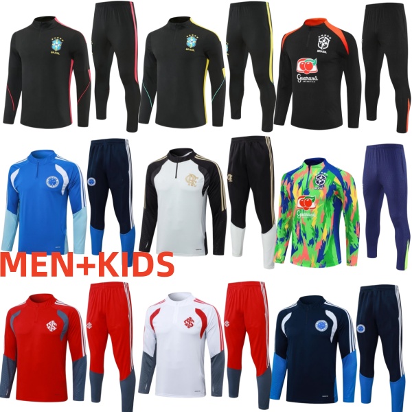 NEYMAR JR Tracksuits 2026 2027 Brazil Tracksuit Sportswear VINI.JR Men Training Suit Soccer Jersey Uniform Chandal Gjesus Coutinho Brasil Sleeveless Vest Adul Gpvh