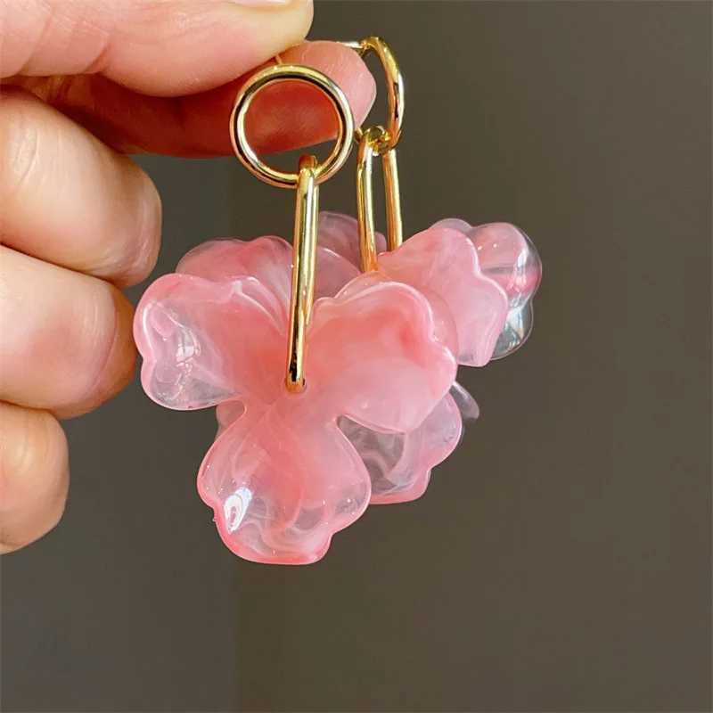 XIALUOKE Fashion Acrylic Flowers Earrings Vintage Personality petal Earrings Ms Travel Wedding Party Jewelry Accessories H260403