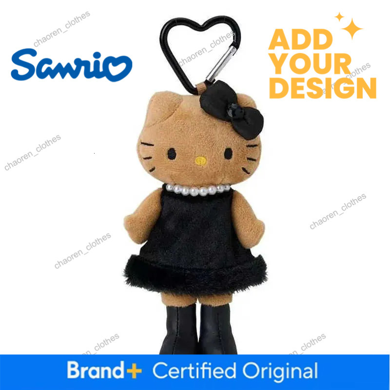 Sanrio 1pcs 12cm Cute Toy Doll Hello Kitty Plush Soft Stuffed Animals Toys Gifts Key Chain Decoration