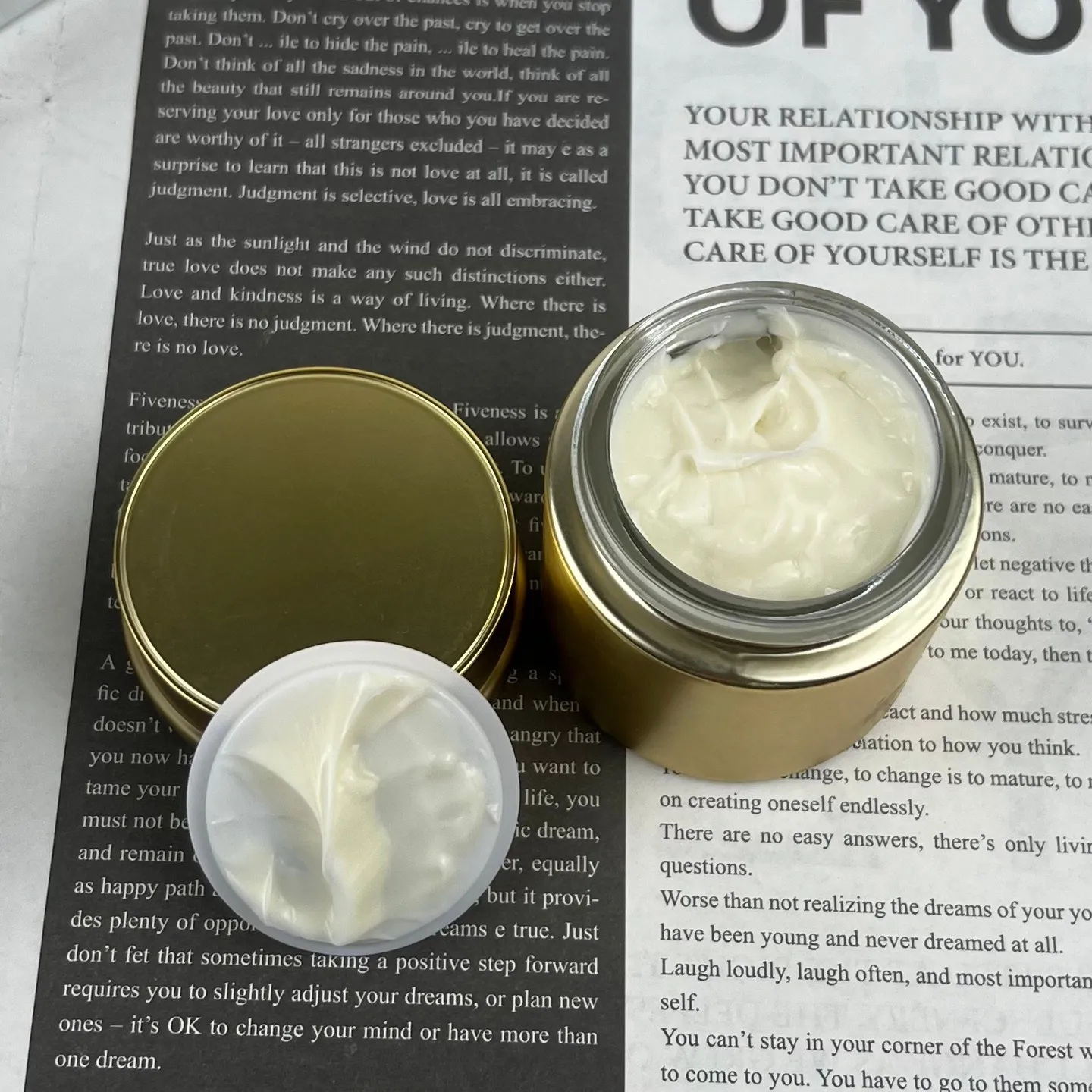 Pure Gold Radiance Creme Creme Radiance 50ML Face New Face Skin Care Luxe Cream LA Premer Creme 50ml Cosmetics Makeup Faced Cream