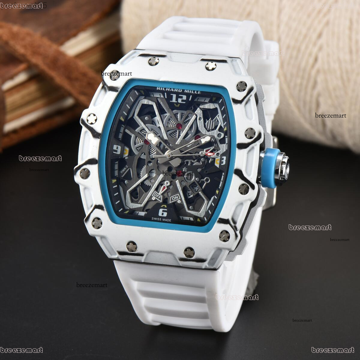 Richard Millie Watch Designer Functional Watch Business Daily Wear And Outdoor Travel With A High Aesthetic Waterproof Trendy Fashion Richard Mill Watch ba3