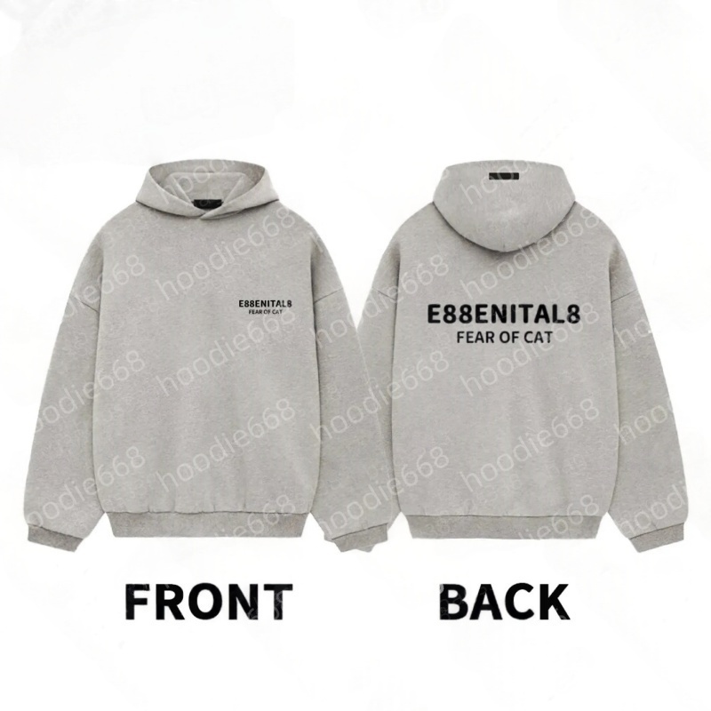 Hoodie men hoodies tracksuit designer men clothes set sweatshirt fear of quality pullover o-neck letter sleeve casual sport black designer hoodies for women hoodys