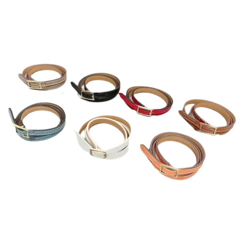 Designer Real Leather 3 Round Multicolor Cuff Bracelet For Women Fashion Daily Wear And Stylish Adornment