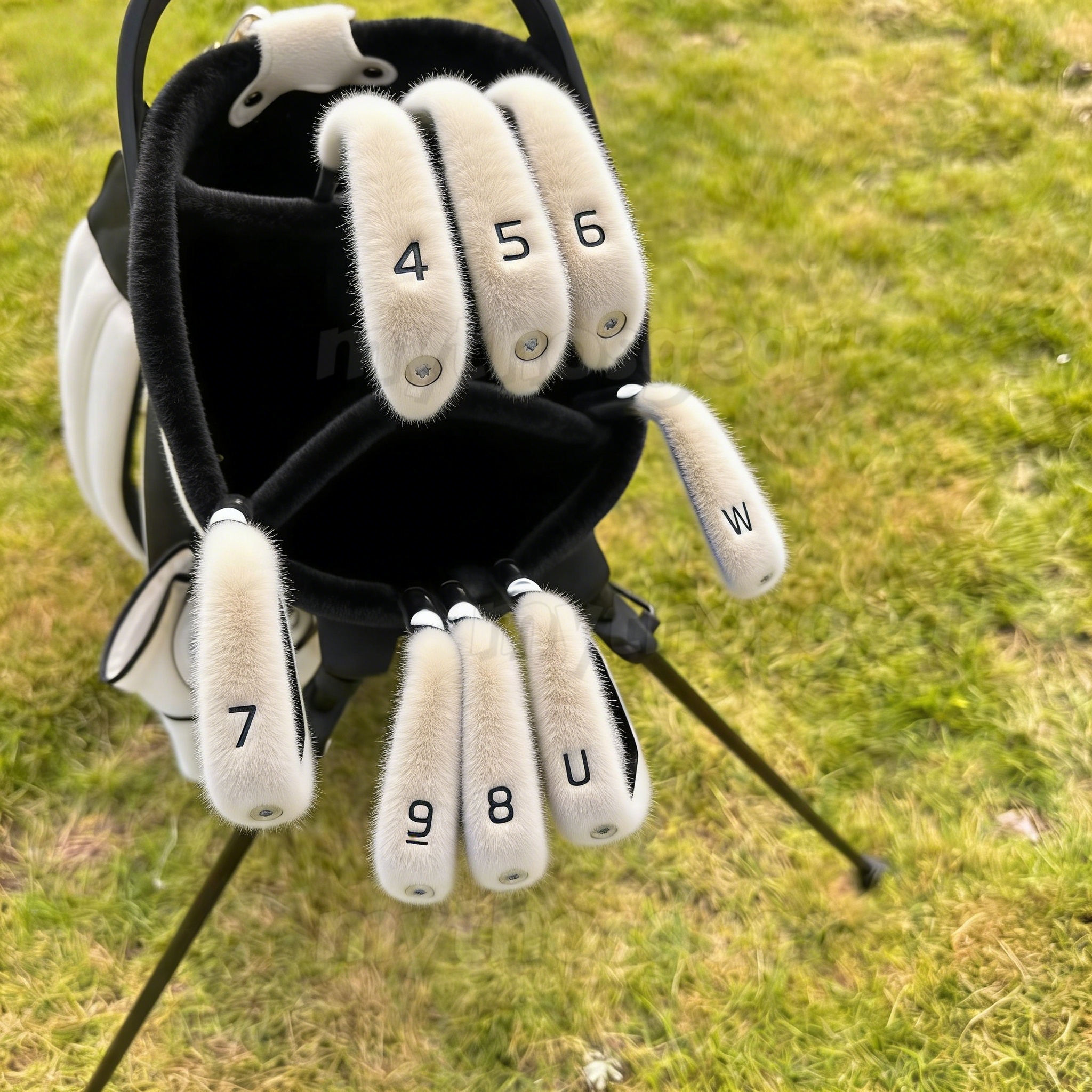 Golf Club Irons 4-9W/U-R/S Flex Shaft with Headcover Latest version Brand New Iron real photo and more style driver hybrids fairway woods contact seller Free Shipping