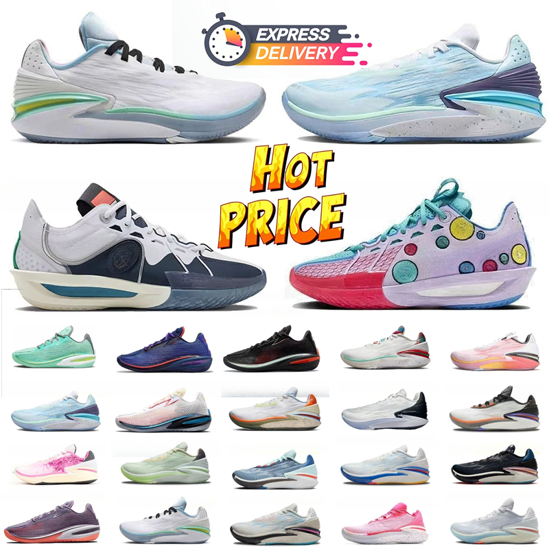 GT Cut 3 Turbo Men Women Basketball Shoes GT3 Designer Trainers Panda Black Label White Picante Red Dreamers Hustle Outdoor Sneakers 40-46