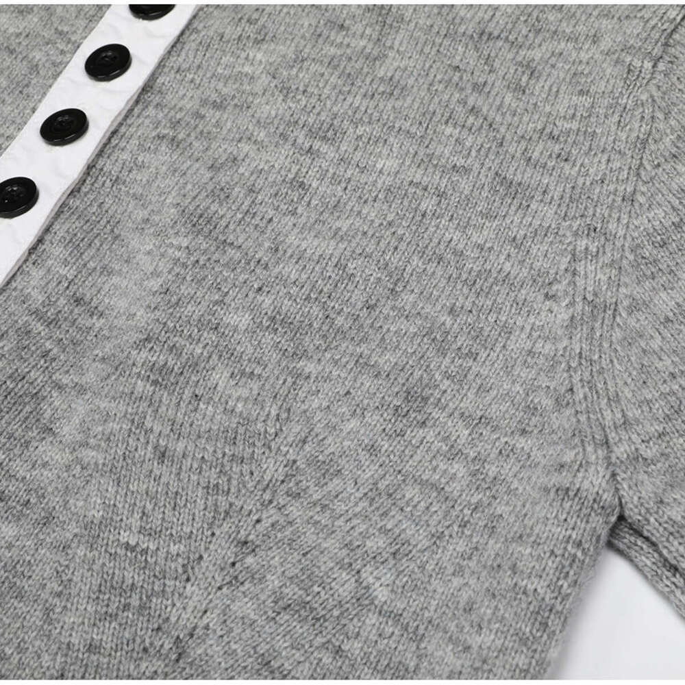 k30 Summer New Designer High Quality Fashion Internet Celebrity Style Denim Patch Knitted Women's Short Sleeve T-shirt