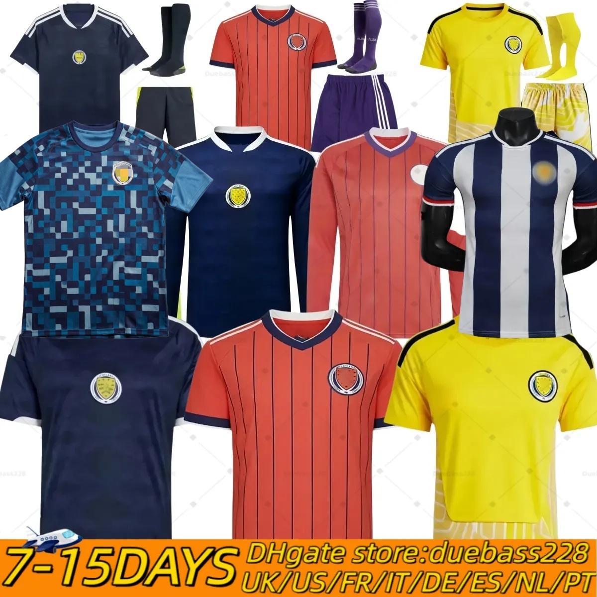 2026 2027 16-5XL World Cup scotland women football shirt Soccer Jerseys ROBERTSON McTominay 2627 McGREGOR SHANKLAND Home maillot goalkeeper men kids kits unifrom