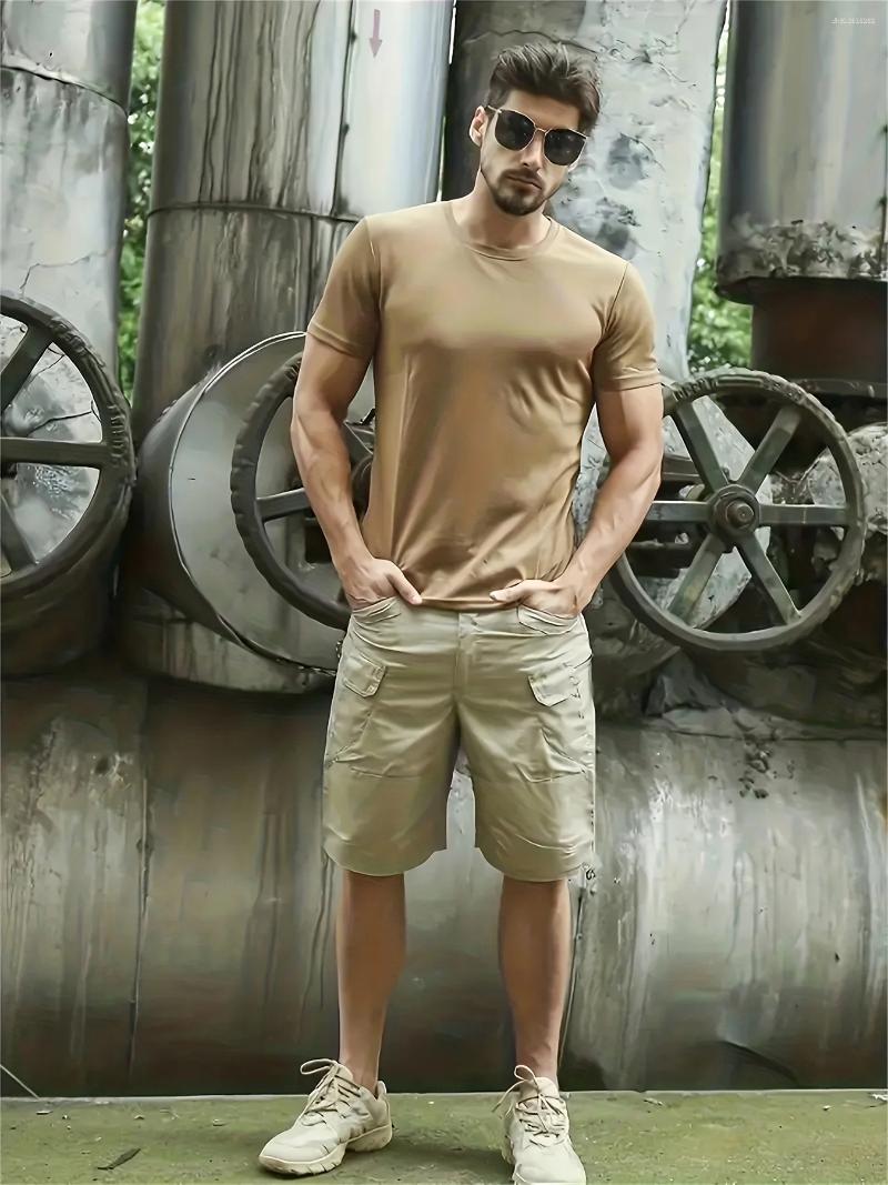 Men's Shorts US Plus Size Cargo Fashion Summer Hip Hop Casual Big Pants Outwear Trend Port Wind Gym Men