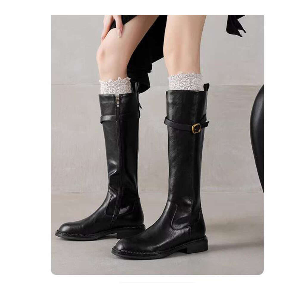 Ladie Equestrian boots long boots knights knee boots,with box pointed buckle pants