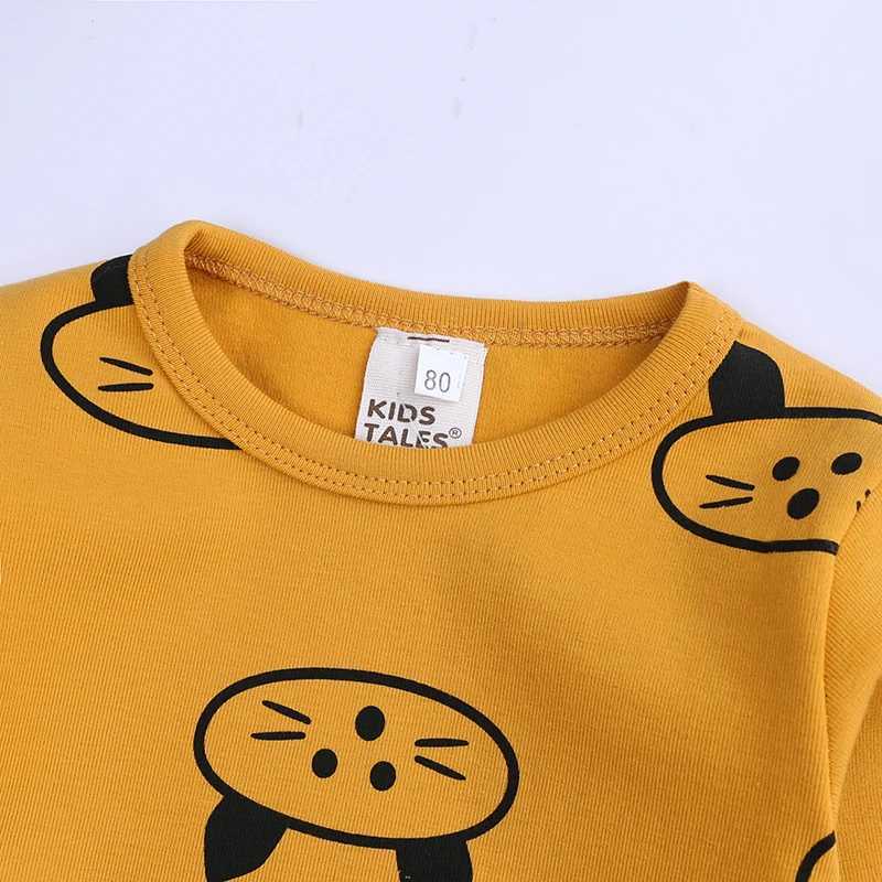 Kids Pajamas Cotton Terry Breathable Toddler Girl Clothes Spring Children Clothing Sets Kids Boys Girls Pajama Set H260403