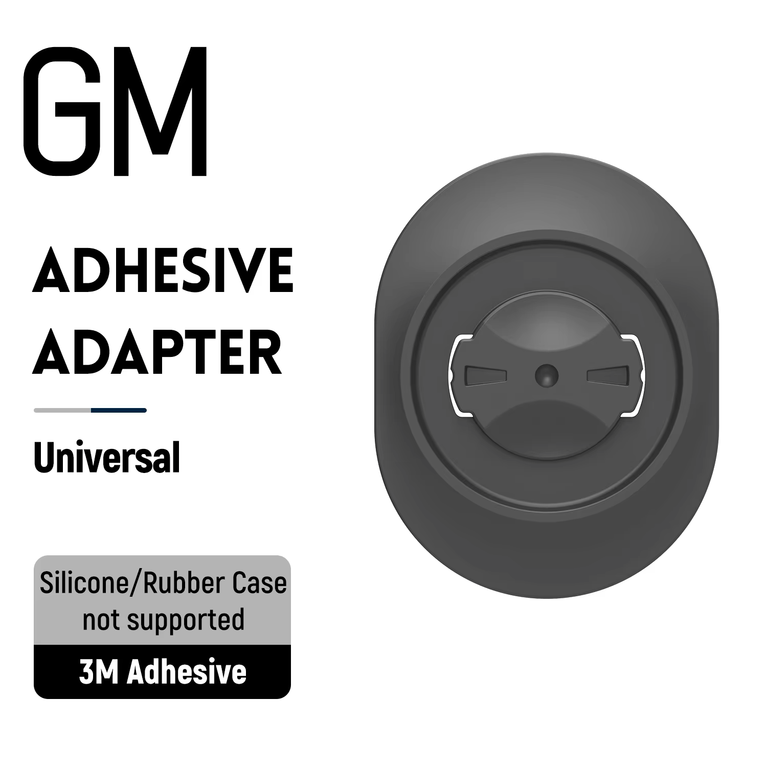 Universal Phone Adapter for Garmin Bike Mount Adhesive Sticker Patch Ultra-Thin 2.8mm 3M VHB Back Glue for iPhone Samsung MTB Road Bicycle Case Access
