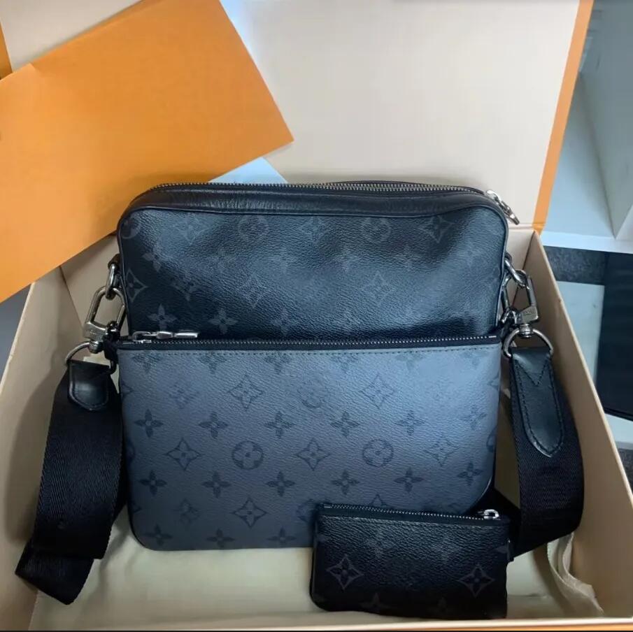 Crossbody Bag Designer Bag Men's and Women's Fashion Luxury Crossspan Shoulder Bag Luxury Purse Trio Bag Classic Messenger Pu Handbag Tote