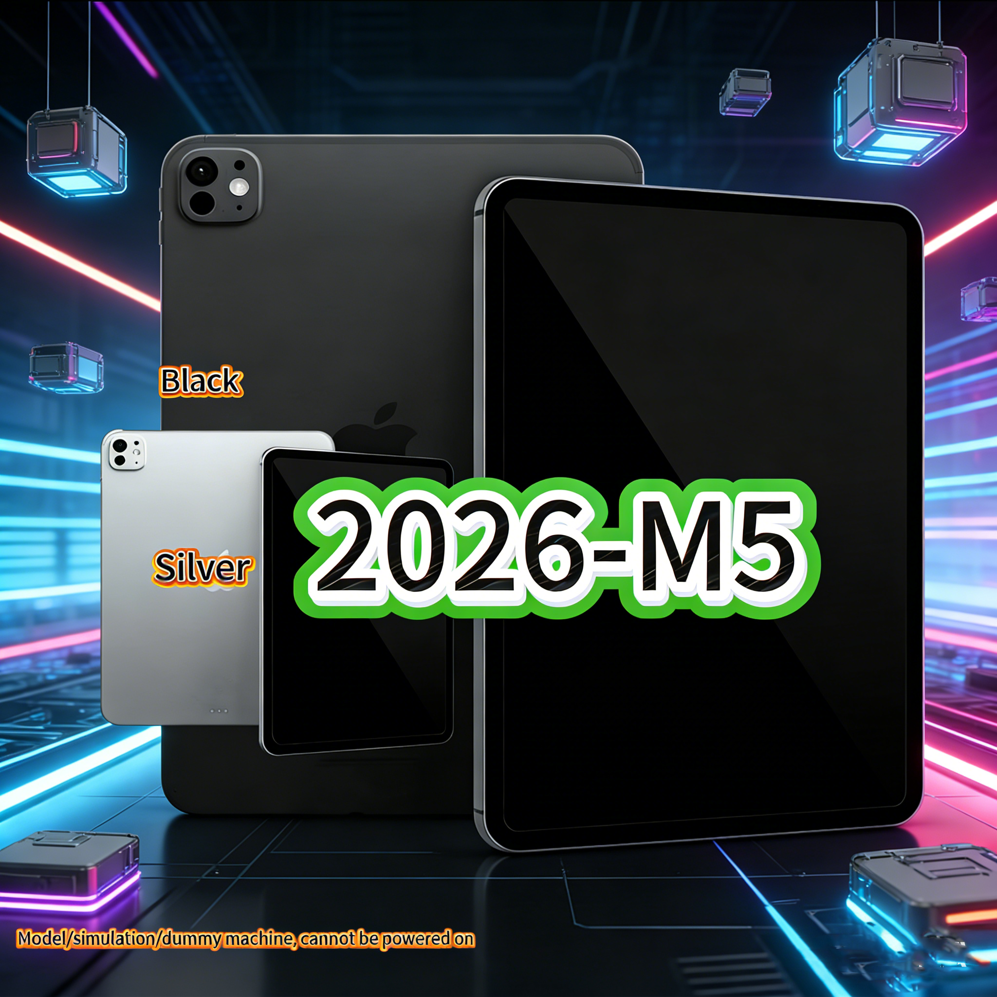 2026 M5 iPad Pro -(11-inch or 13-inch) Dummy Models (For Counter Display Use Only).