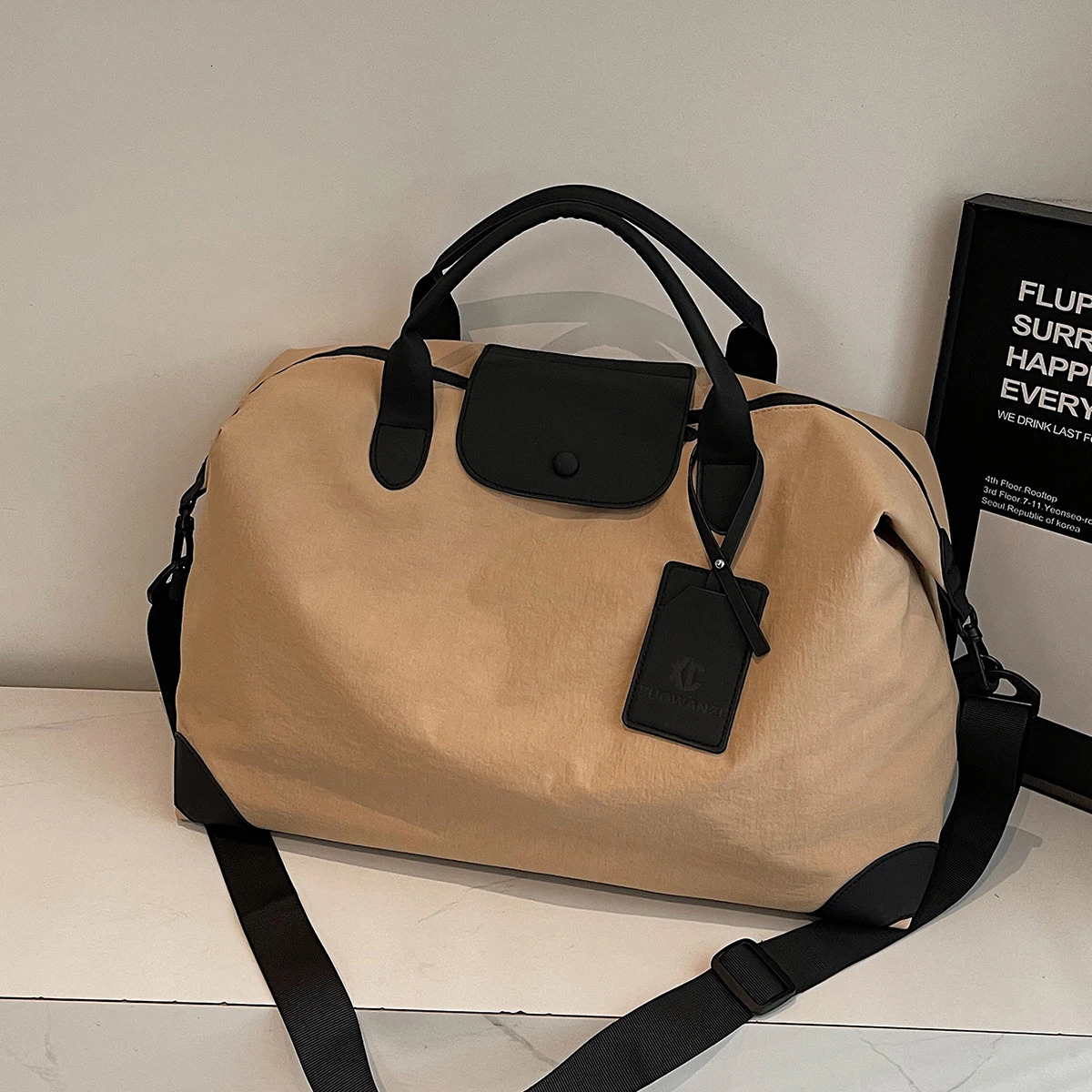 ShortDistance Travel Bag Womens Sports and Fitness Business Trip CrossBody Lightweight Luggage LargeCapacity Swimming Tote 260325