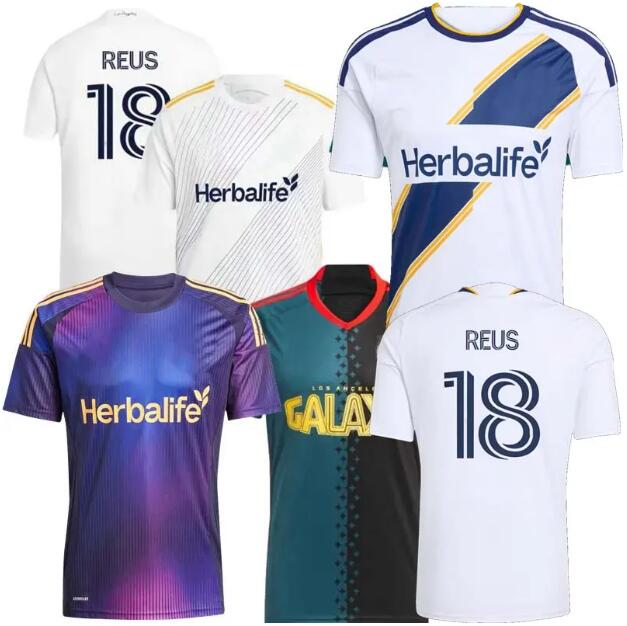 Los Angeles Galaxy REUS 2024 Soccer Jersey - CHICHARITO, RIQUI PUIG, JOVELJIC, CERRILLO, BRUGMAN, YOSHIDA, PAINTSIL, Men/Kids