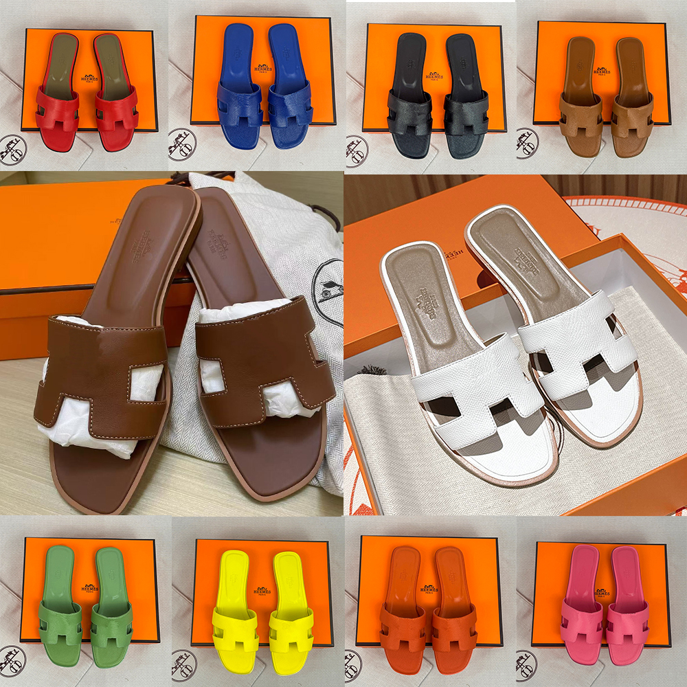 Hot Summer Sandals Designer sandals Women's slippers Classic slider Leather slippers Luxurious-looking sandals Quality Size 35-42AAA