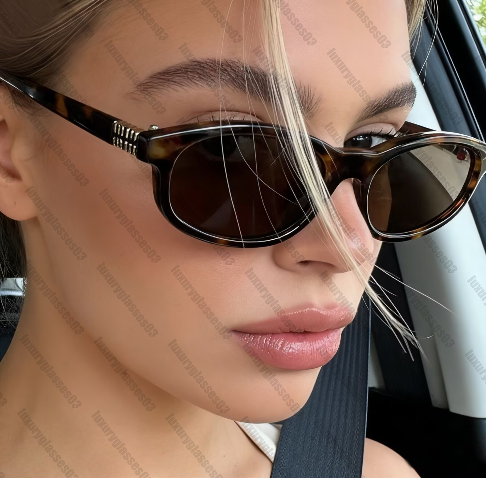 new fashion sunglasses designers luxury sunglasses for women Small-frame glasses mens tortoiseshell thin glasses legs UV400 quality outdoor vacation glasses