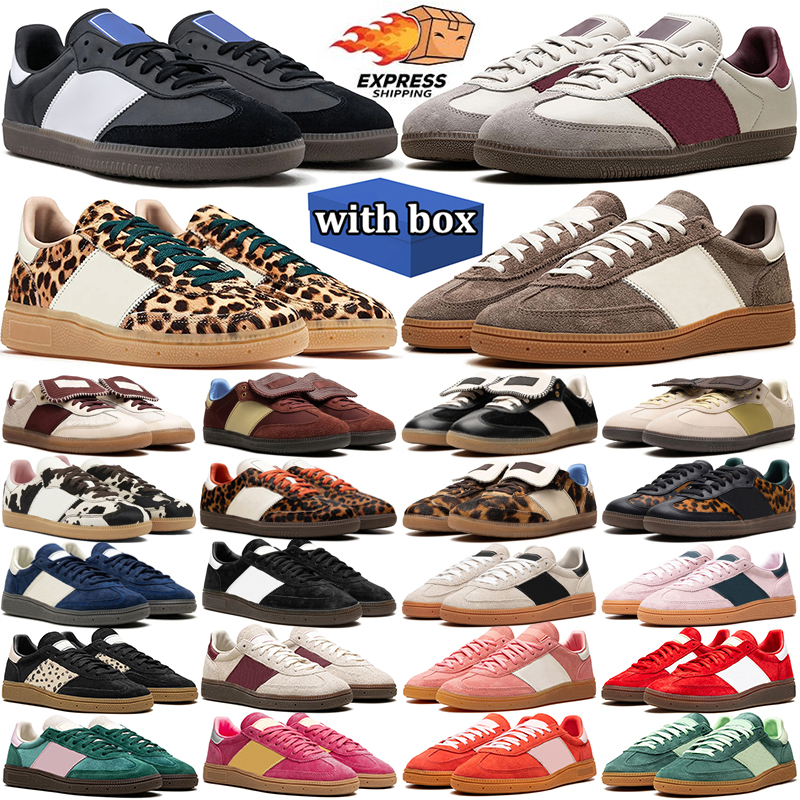 free shipping with originals box running shoes for women mens trainers brown black white pink navy blue designer sneakers men outdoor sports shoe og trainer 36-45