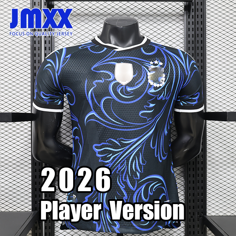 4XL XXXL JMXX 2026 Argentinians World Cup Soccer Jersey Home Away Pre Match Mens Jerseys Uniform Football Shirt 25 26 Player Version