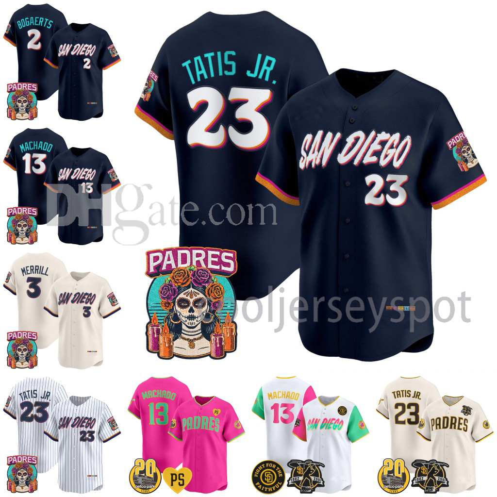 Padres 2026 City Connect Baseball Jersey Fernando Tatis Jr. Jackson Merrill Manny Machado Yu Darvish Luis Arraez Xander Bogaerts Yu Darvish Jake Cronenworth Gwynn