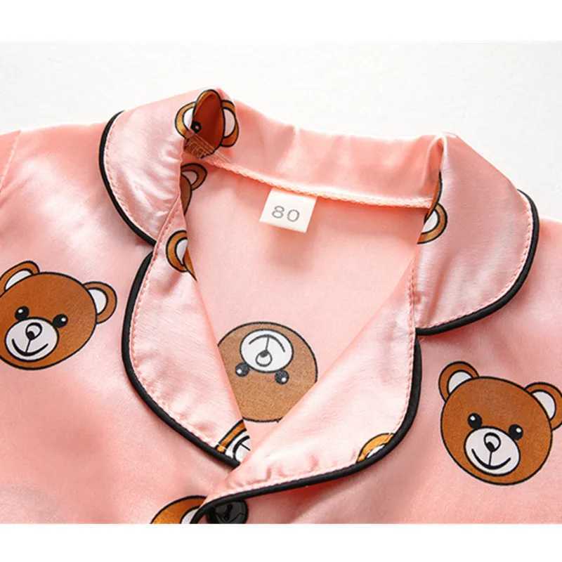 New Summer Baby Boys Clothes Suit Children Girls Sleepwear Shirt Shorts 2Pcs/Sets Kids Pajamas Toddler Costume Infant Tracksuits H260403