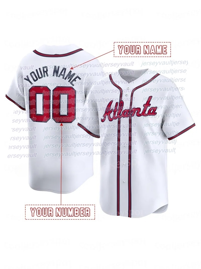 New 2026 City Connect Baseball Jerseys Acuna Jr.13 Ozzie Albies Chris Sale Olson28 Riley27 Jones Dale Murphy Baldwin Sanders Strider Aaron Men Women Y