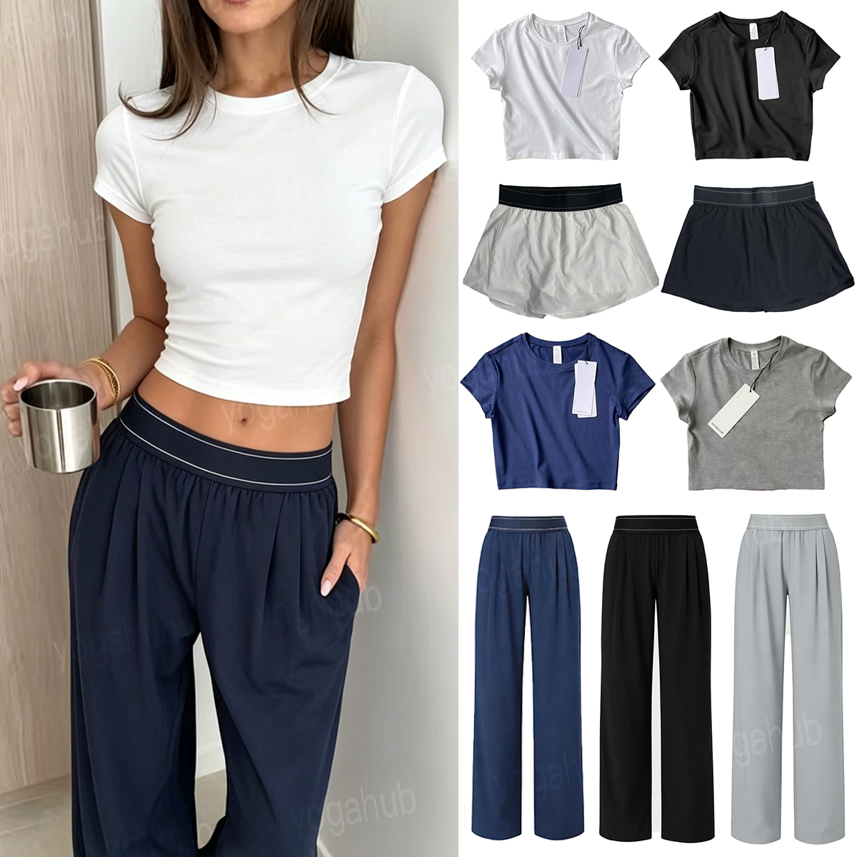 HOT Yoga Set sets leggings Sports Heart Throb High White Striped Back Dance Outfits leggings women clothes alosetnessitys sets women clothes set