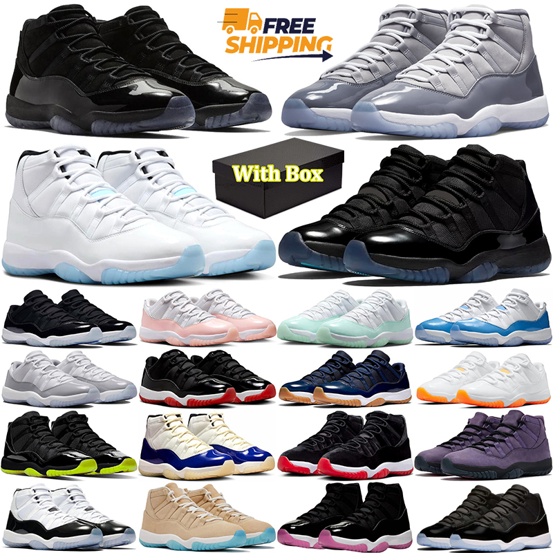 free shipping 2025 with box Basketball 11 Shoes Designer 11s sneakers gamma blue trainers purple for mens womens chaussure sneaker scarpe trainer