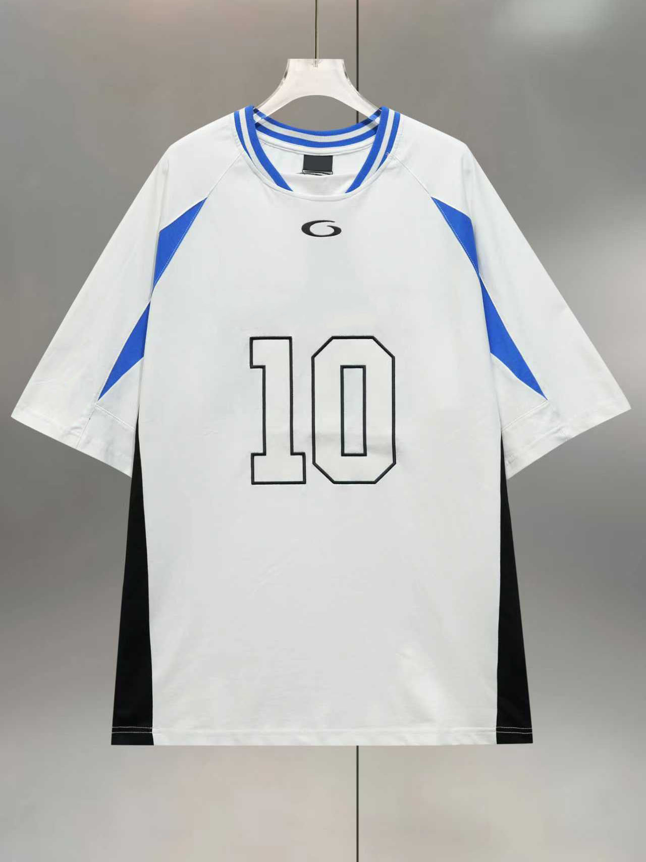 Men's Plus Tees & Polos t-shirts Round neck embroidered and printed polar style summer wear with street pure cotton e2g2w