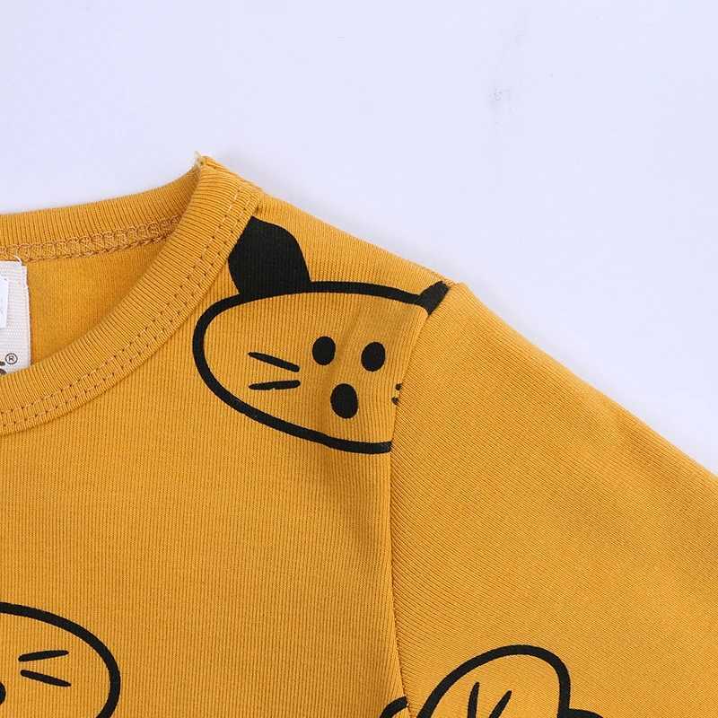 Kids Pajamas Cotton Terry Breathable Toddler Girl Clothes Spring Children Clothing Sets Kids Boys Girls Pajama Set H260403