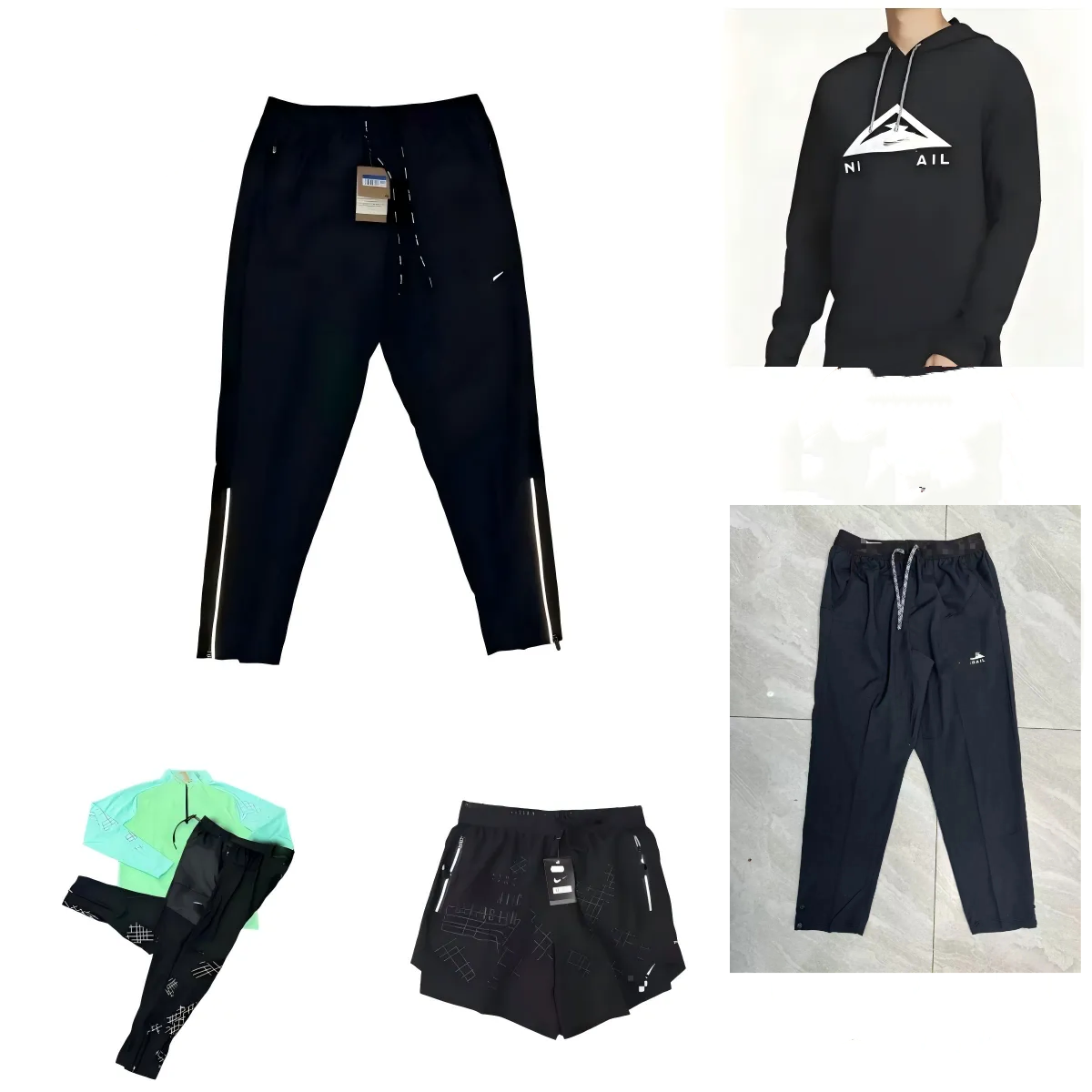 Phenom Trail elite sweatpants mens running pantalon Pants Sports stretch jogger gym elastic fiess sportswear aeroswift running training compression jogger