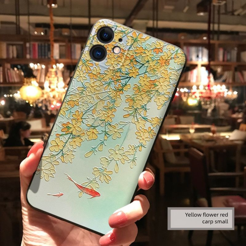 Designer Luxury Chinese Style Phone Case Traditional Palace & Moon Rabbit Art Print Cover Premium Dunhuang Cultural Protective Case For Iphone Gift Fo