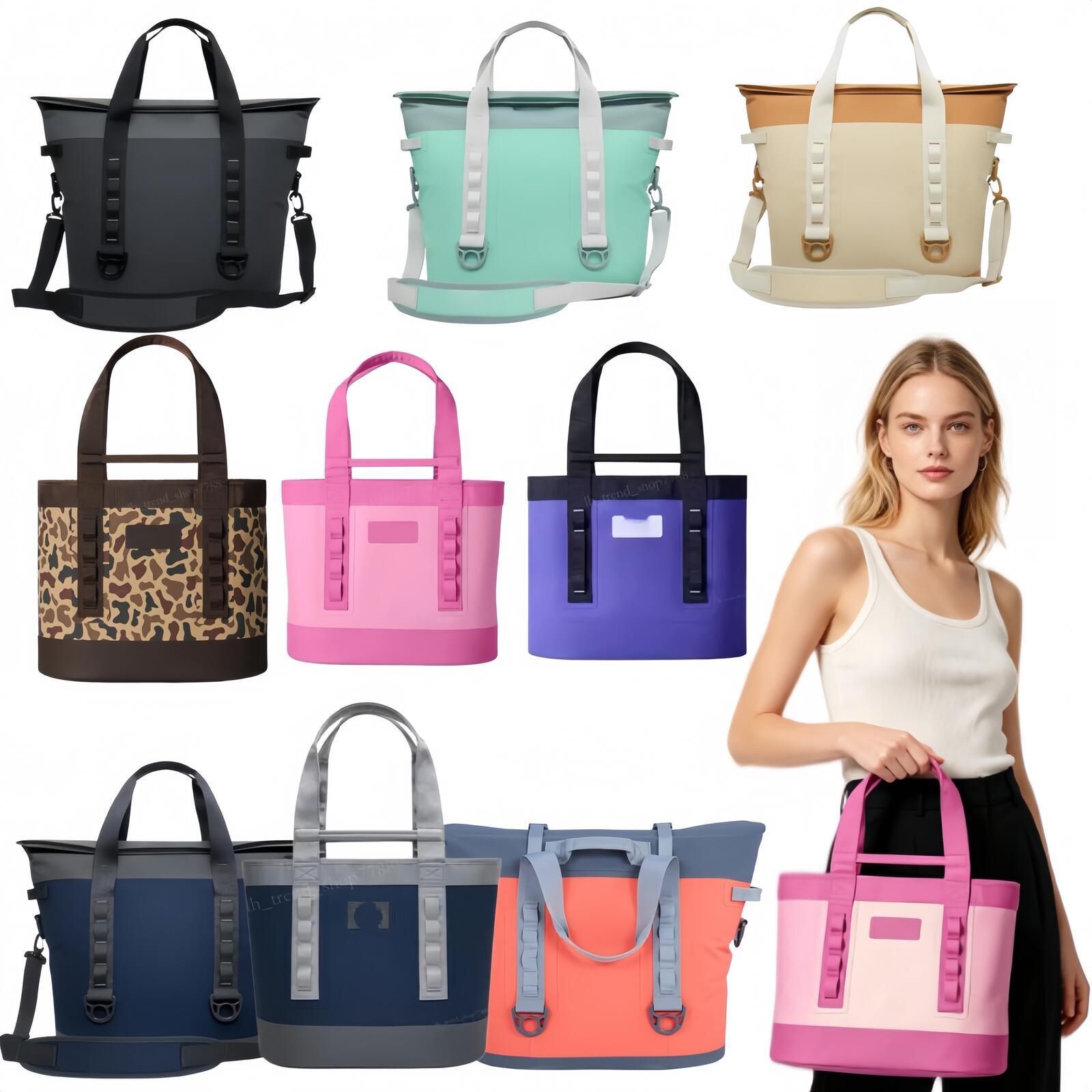 3A yetibag camino 35 Totes Bags Pink Carry All Picnic Box Internal Dividers Fishing Camping Lunch Bags Durable Beach Totes Water proof Large Bag Black cooling travel