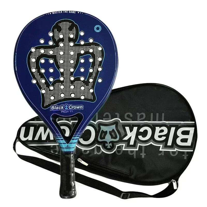 2026 Racket Carbon Fiber Surface with EVA Memory Flex Foam Core Lightweight Padel Racquet 26H0401