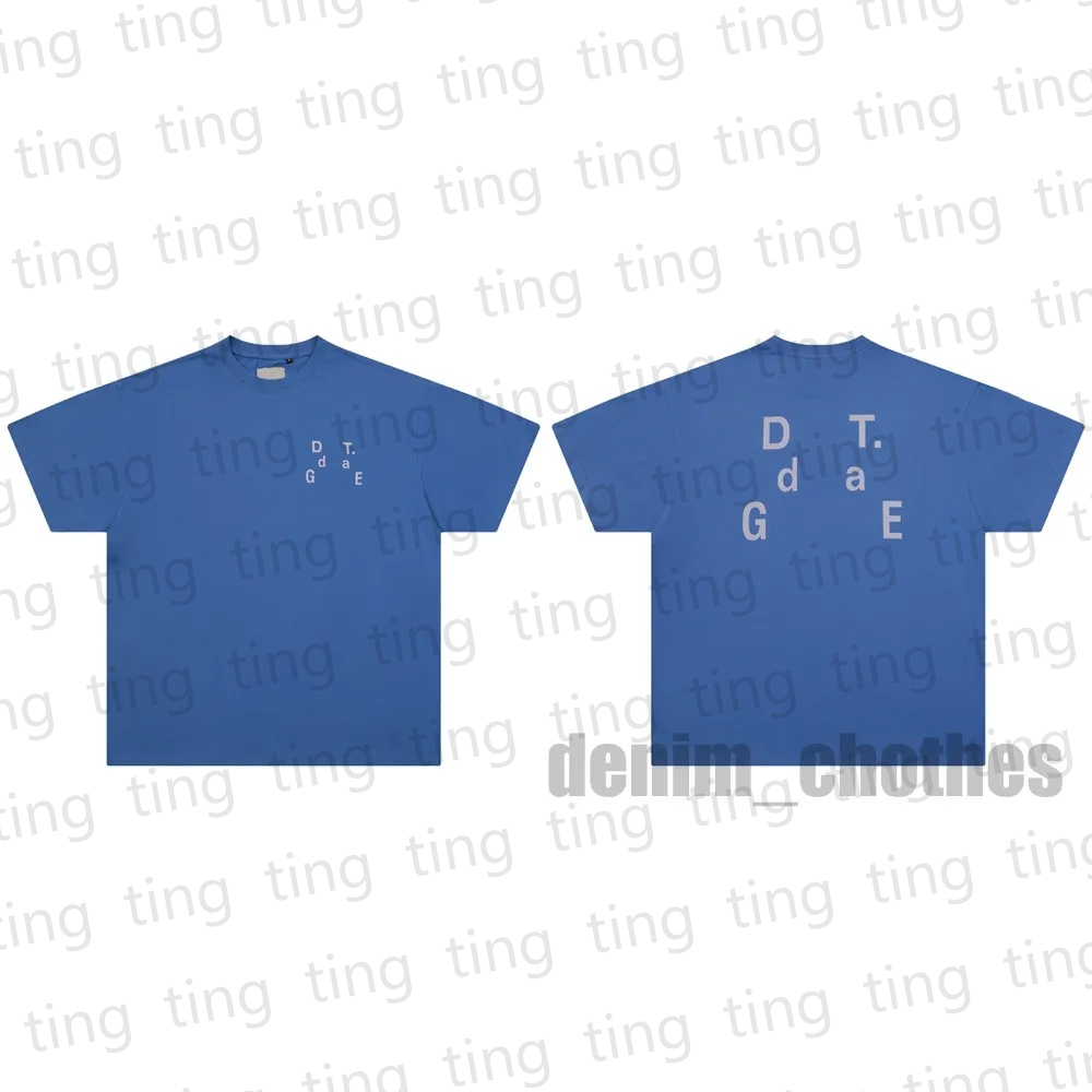 Summer loose top letter printed men's T-shirt men's T-shirt men's and women's designer casual short sleeved T-shirt hip-hop style