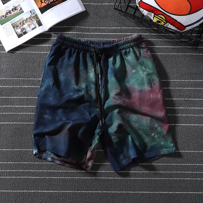 2026 New Arrivals Tie-Dye 3D Printed Board Shorts | Unisex Couple Style Summer Vacation Casual Beach Trunks