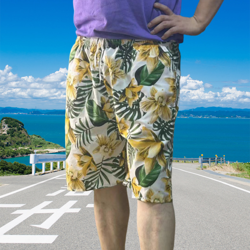 2026 New Arrivals Men's Quick-Dry Board Shorts | Loose Fit European-American INS Style Trunks for Rafting & Vacation