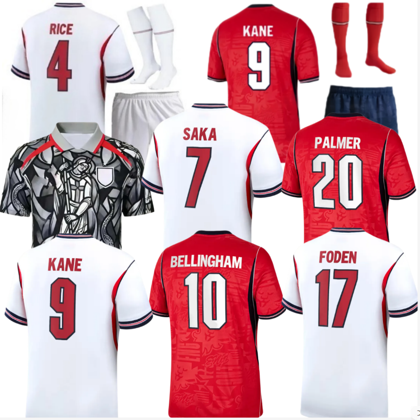england 2026 27 football shirt Soccer Jerseys Men and Kids kit KANE BELLINGHAM MAINOO BOWEN RICE FODEN GORDON TONEY PALMER PICKFORD Player fans