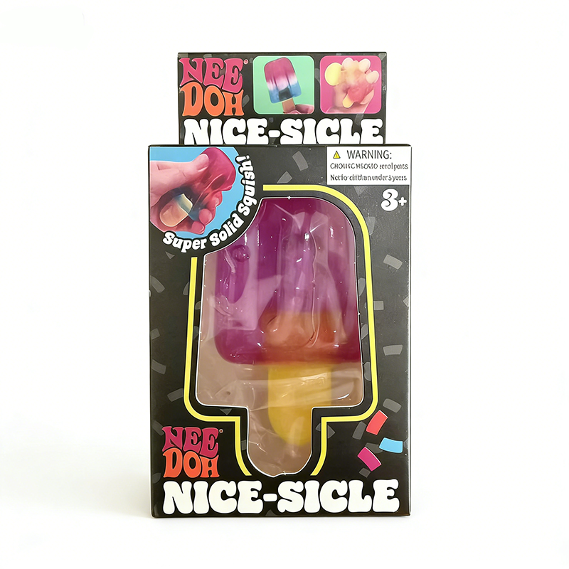 IN stock NeeDoh Sicle Popsicle Sensory Squeeze Toy Super Solid Squish Stress Relief for Kids Adults Gift Decompression Toy Fidget Toys