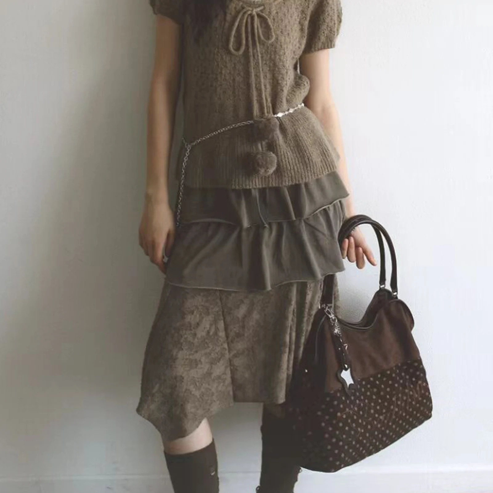 Women Leopard Print Underarm Shoulder Bag Large Capacity Tote Bag for School Work Daily Use 260402