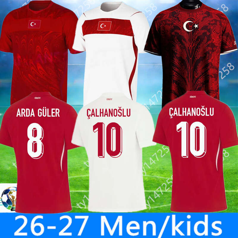 Turkey Football Team Jerseys 2026 World Cup 3XL 4XL Merih Demiral Home Away Authentic Player Customizations